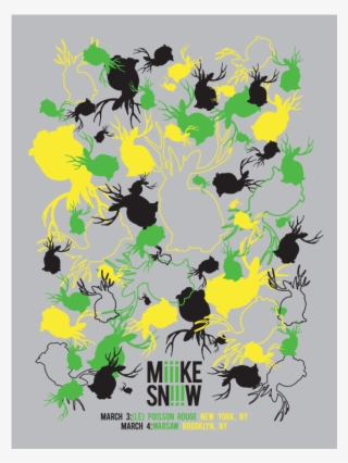 Nyc & Brooklyn Iii Album Release Shows Poster - Happy To You: The Jackalope Edition - Miike Snow -