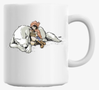 Anime Style Petite Rouge En Le Loup Coffeee Mug - White Coffee Mug