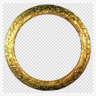 Download Gold Circle Frames Png Clipart Picture Frames - True Square Sticker 3" X 3"
