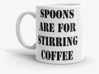 Spoons Are For Stirring Coffee Mug - Air Force Girlfriend Rectangle Sticker