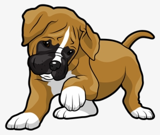 Boxer Emoji & Stickers Messages Sticker-2 - Perro Boxer Dibujo Animado
