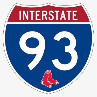 If Red Sox Maintain Pace, They Would Win 93 Games - Interstate 93 Sign