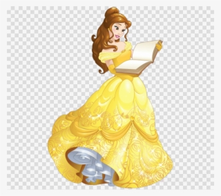 Disney Princess Png Clipart Belle Princess Aurora Rapunzel - Belle With Mrs Potts