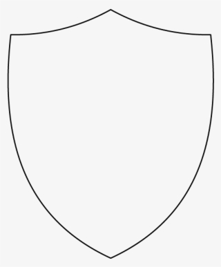 Cut Out The Shape And Use It For Coloring, Crafts, - Armor Shield Template