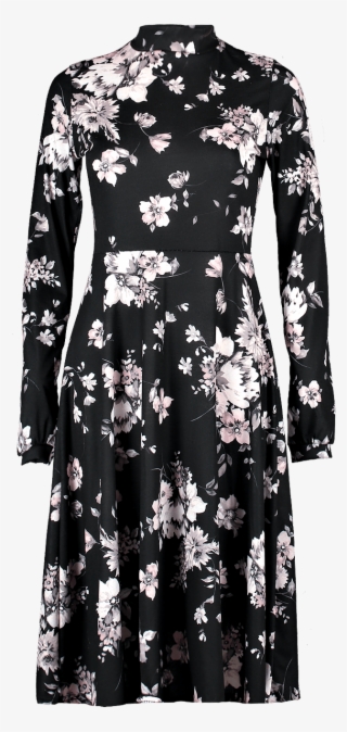 Have A Floral Fling Like Our Forever Crush Selena In - Patrizia Pepe Dress Black