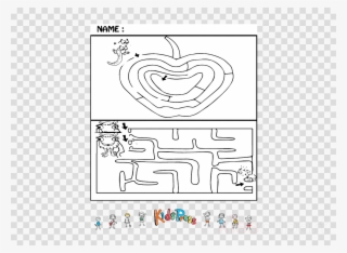 Cartoon Clipart Jigsaw Puzzles Brain Games Kids - Designfol. Easyplot Fun4,ca.a4,silber Sw