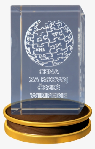 Cena Za Rozvoj České Wikipedie Podstavec - Trophy