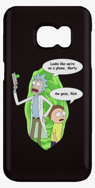 Rick And Morty Looks Like We're On A Phone - Rick And Morty Lockscreen