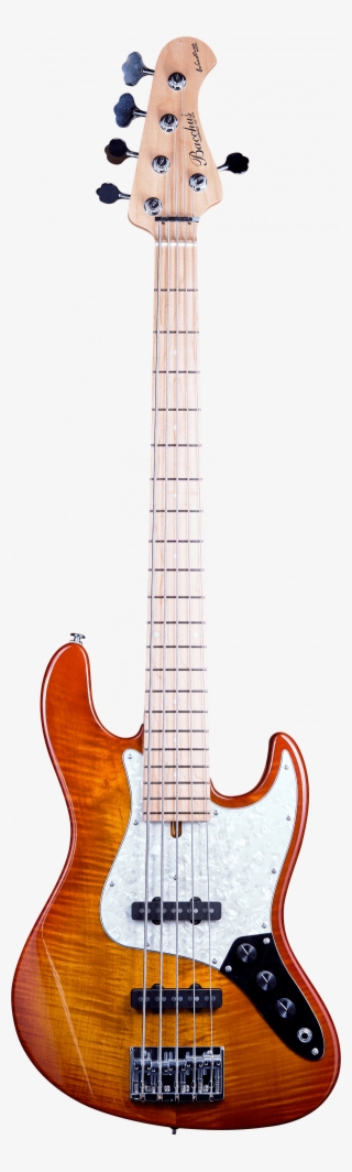 Bacchus Custom Shop Woodline Dx5 Honey Burst “tiger - Fender Jazz Bass