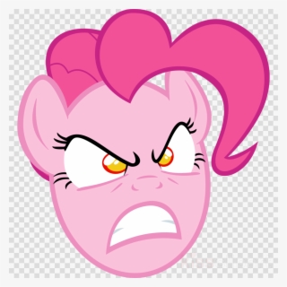 Angry Pinkie Pie Clipart Pinkie Pie Applejack Pony - Pinkie Pie Mad Face
