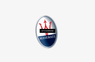 Maserati Logo - Sbd Decals Sbd710 2 Maserati 3d Badge Die Cut Decals