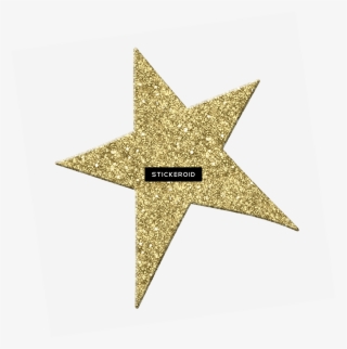 Sparkling Gold Star - Glitter Star