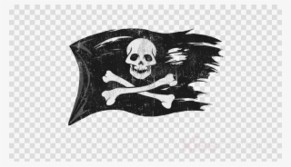 Download Jolly Roger Flag Clipart Jolly Roger Pirate - Jolly Roger Flag Png