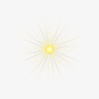 Yellow Sparkle Png - Circle