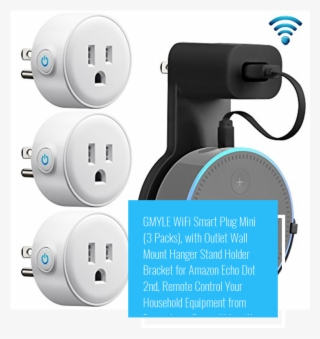 Gmyle Wifi Smart Plug Mini , With Outlet Wall Mount