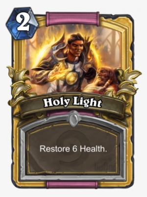 Holy Light - Bola De Fuego Hearthstone