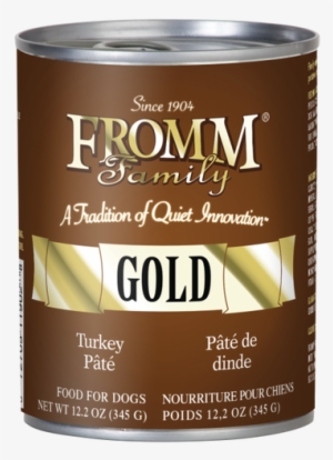 Fromm Gold K9 Turkey Paté Provides A Holistic Approach - Fromm Family Gold Beef And Barley Pate