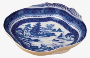 Mottahedeh Blue Canton Blue Canton Shell Dish