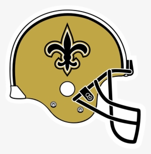 New Orleans Saints Football Clipart - New Orlean Saints Helmet