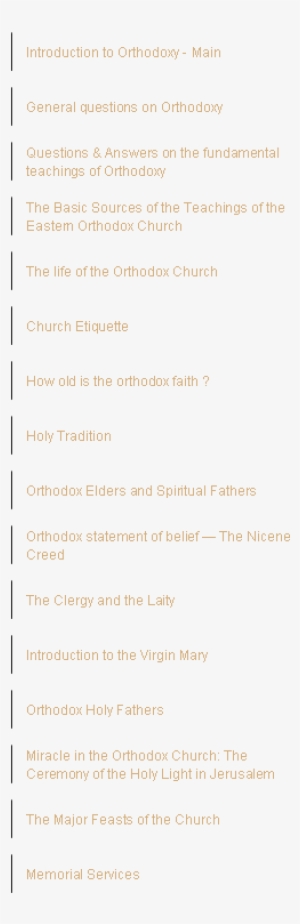 Introduction To Orthodoxy - Document