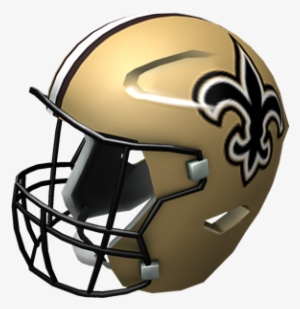 New Orleans Saints Helmet - Roblox Nfl Helmet