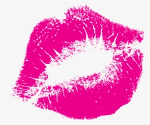Kiss Purple Lips Png - Pink Lipstick Mark Png