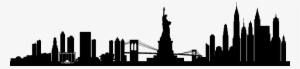 New York City / New Jersey Telecommunications And Data - New York Skyline Silhouette
