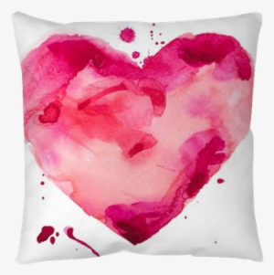 Love, Relationship, Art, Painting Floor Pillow • Pixers® - Heart Painting