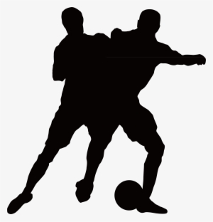 Football Player Illustration - Silhouette Penalty
