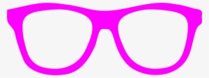 Purple - Eye Glasses Clipart