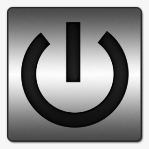 Free Icons Png - Power Button Icon Square