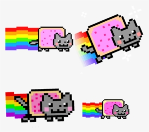 oof #nyancat #roblox #rainbow # Meme #freetoedit - Nyan Cat Oof Gif, HD Png  Download , Transparent Png Image