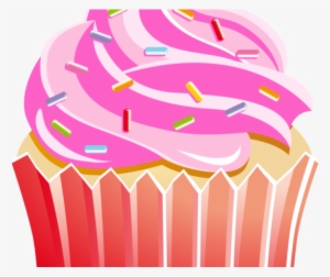 Cupcake Clipart Vanilla Cupcake - Cupcake Clipart Transparent Background