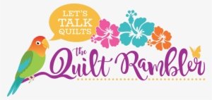 The Quilt Rambler - Hibiscus Flower Wall Sticker