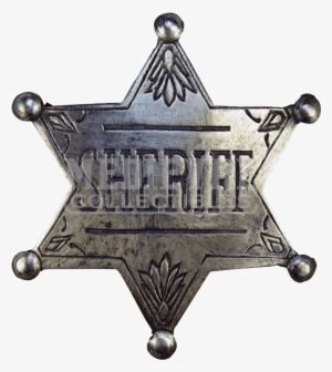 Western Sheriff Badge - Sheriff Badge Png