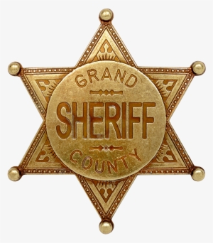 Grand County Sheriff Badge - Transparent Sheriff Badge Png