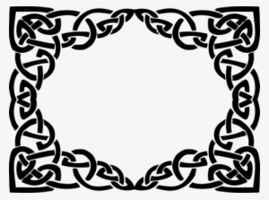 Borders And Frames Celtic Knot Celts Ornament Picture - Celtic Knot Frame Vector