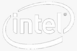 Png Pic Intel - Intel Logo Vector White
