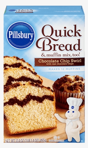 Chocolate Chip Swirl Quick Bread & Muffin Mix - Chocolate Chip Bread Mix