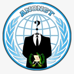 Web Site - Facebook - Com/an0nymousgt - Twitter - @an0nymous - Anonymous Logo