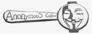 Anonymous Coffee Art - Logo Anonymous Background Transparent
