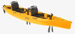 2018 Hobie Mirage Oasis Tandem Pedal Kayak - Hobie Mirage 180 Oasis Tandem Kayak Ivory Dune