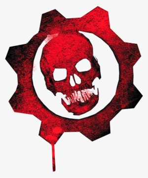 Skull Download Png - Logo Gears Of War Png