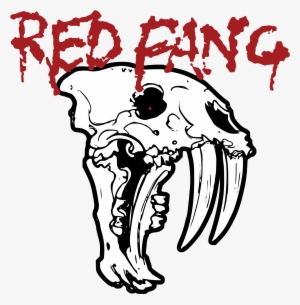 Redfang Logo With Skull - Red Fang Logo