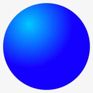 Bubble Blue Gradient Clip Art At Clker - Circle