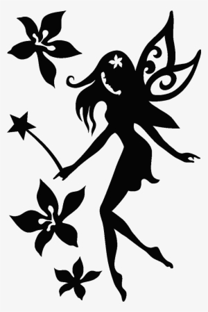 Sochánta Fairies - False Fairy Wall Decal Faerie Vinyl Sticker Cartoon