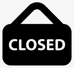Closed Sign - - Free Open Sign Icon