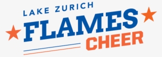 Lake Zurich Flames Cheerleading Program - Indiana Limestone Logo