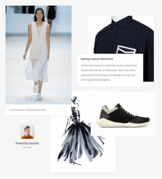 Create A Moodboard With Images And Text Side By Side - Fashion
