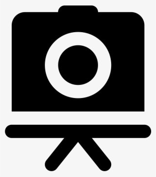 Vintage Camera Icon - Circle